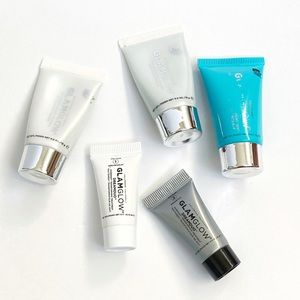 Glamglow super thirsty mud dream duo face mask treatment day night trail size